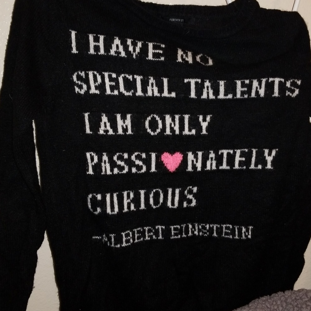 Black sweater